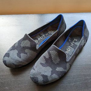 *Retired* Rothy's Dark Camo Loafers Size 7
